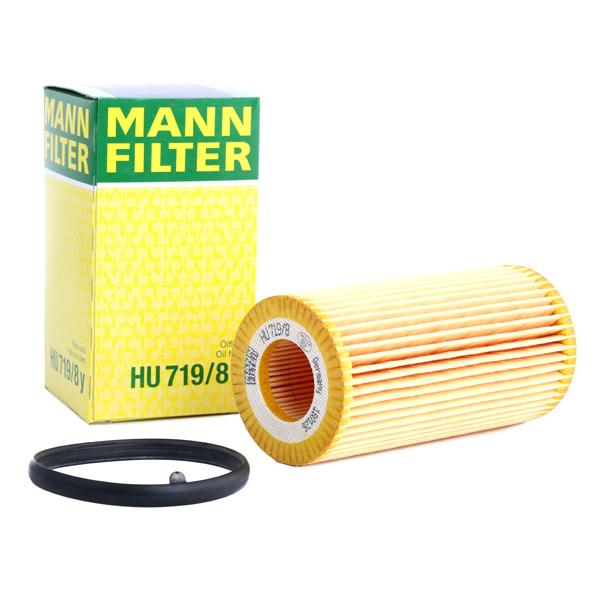 Filtre à Huile MANN-FILTER HU 719/8 Y Pour VOLVO XC60 - Neuf, Avec Joint, Nombreuses Compatibilités